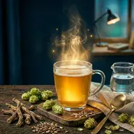Té de valeriana y lúpulo