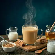 Bebida espumosa de ashwagandha